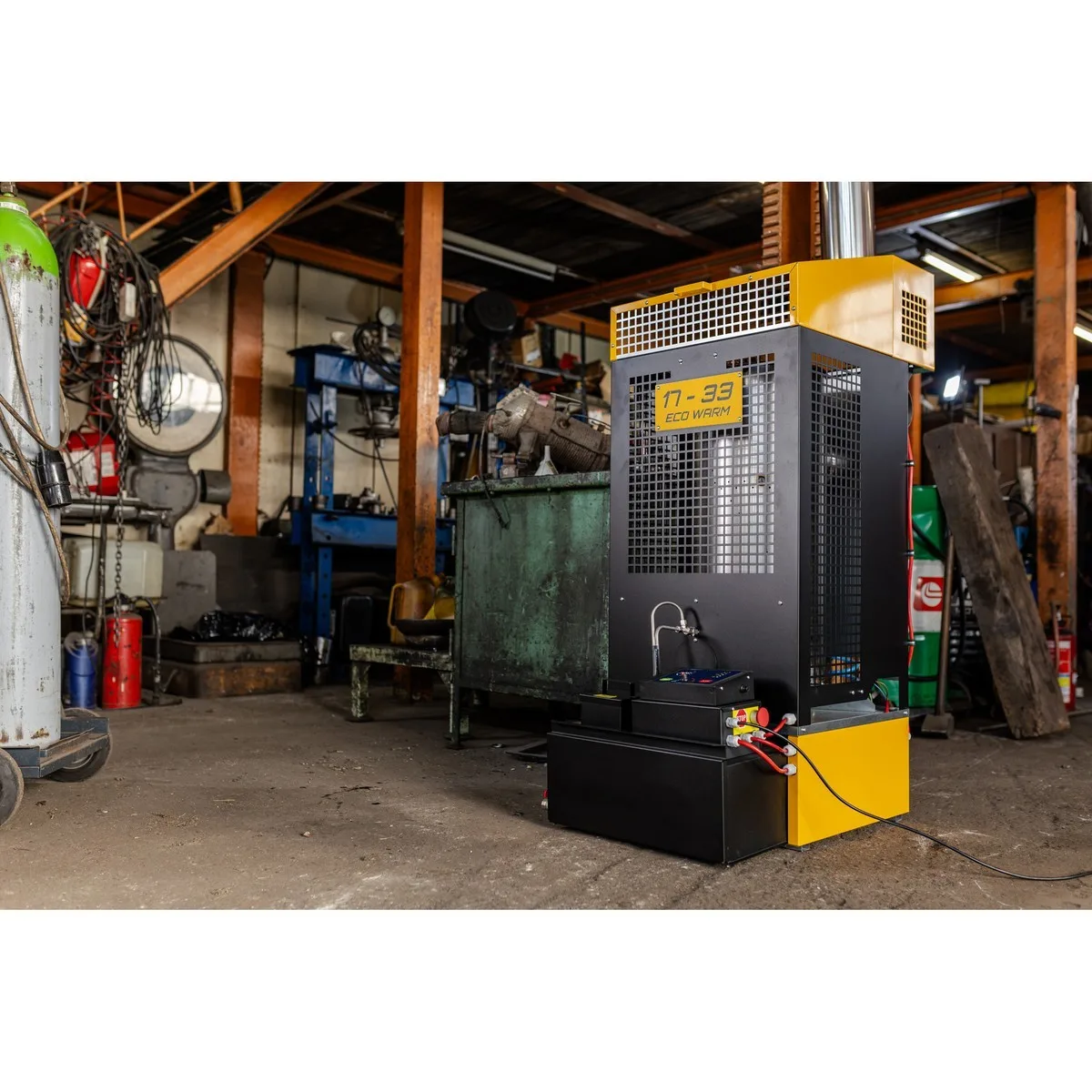 Incalzitor universal pe ulei ECO WARM 17-33, 17-33 kW, inclusiv ulei uzat - imagine 6