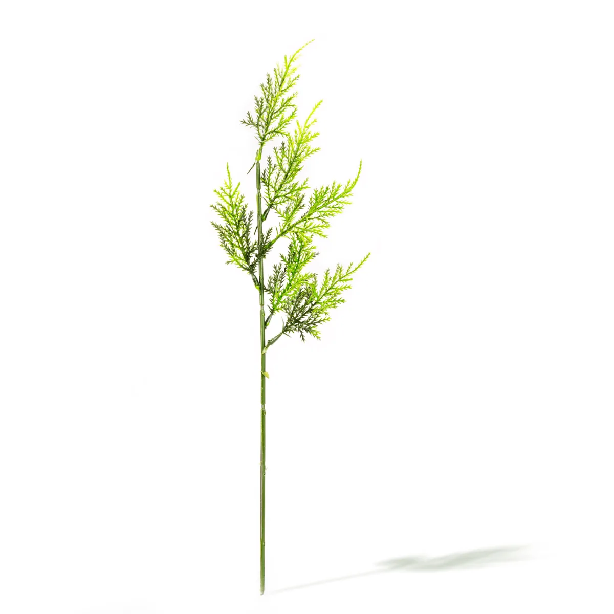 Planta artificiala decorativa 45 cm, verde, pentru ghiveci sau aranjamente, decor casa birou - imagine 2