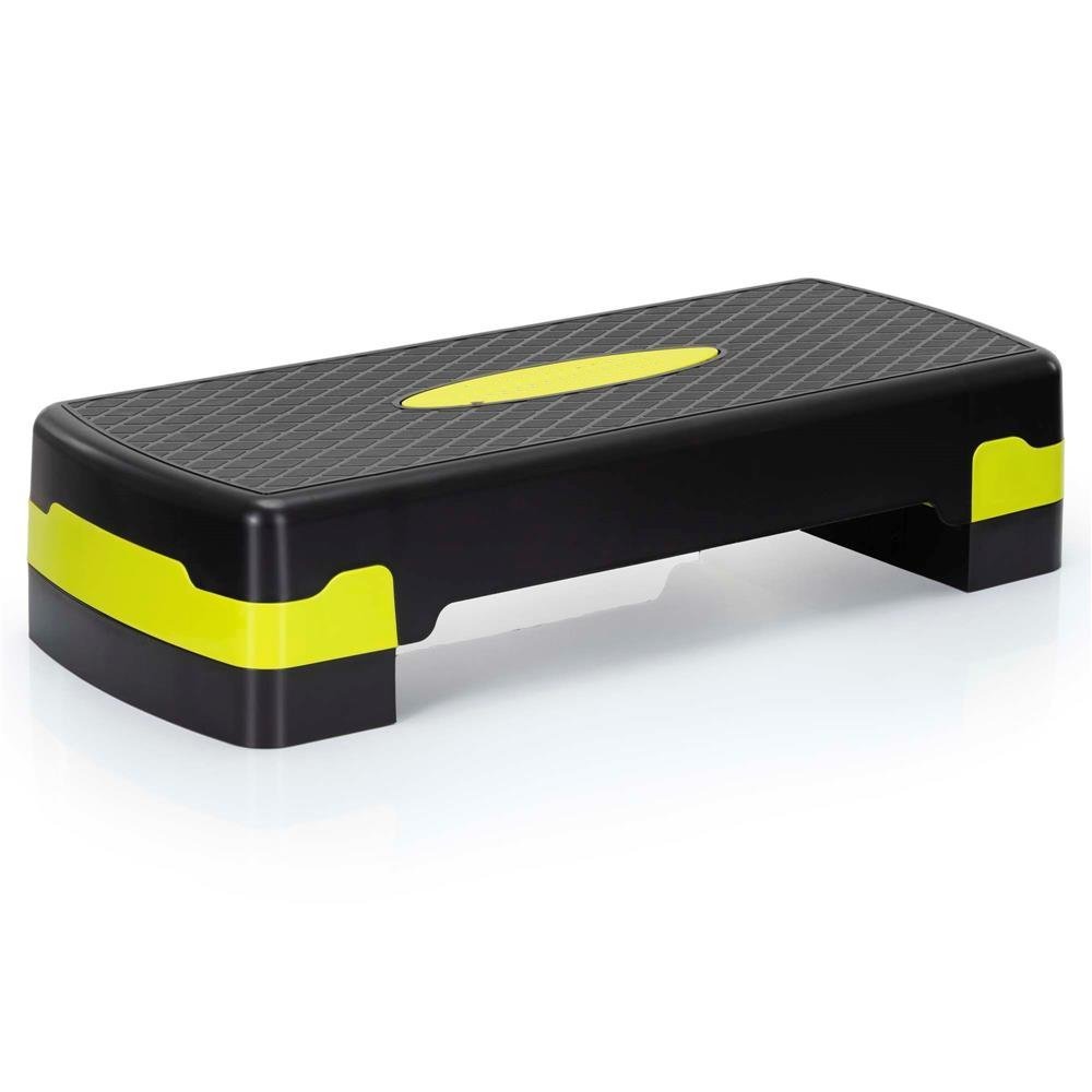 stepper aerobic, ajustabil in 3 trepte, antiderapant, maxim 350 kg, 68x29x20 cm, negru si verde 4 Stepper aerobic, ajustabil in 3 trepte, antiderapant, maxim 350 kg, 68x29x20 cm, negru si verde - imagine 4