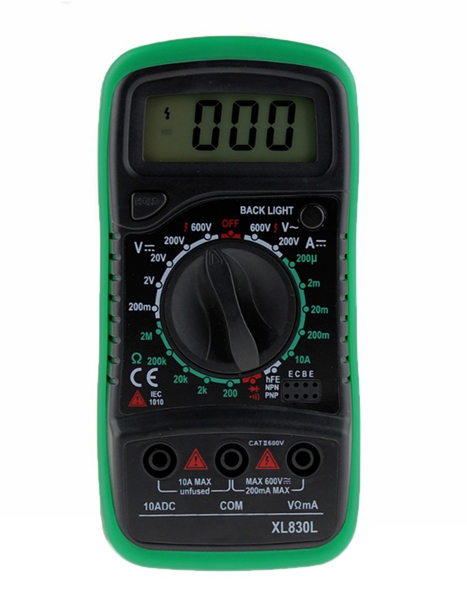 multimetru digital cu afisaj lcd, cu carcasa de protectie antisoc 5 Multimetru digital cu afisaj LCD, cu carcasa de protectie antisoc - imagine 5
