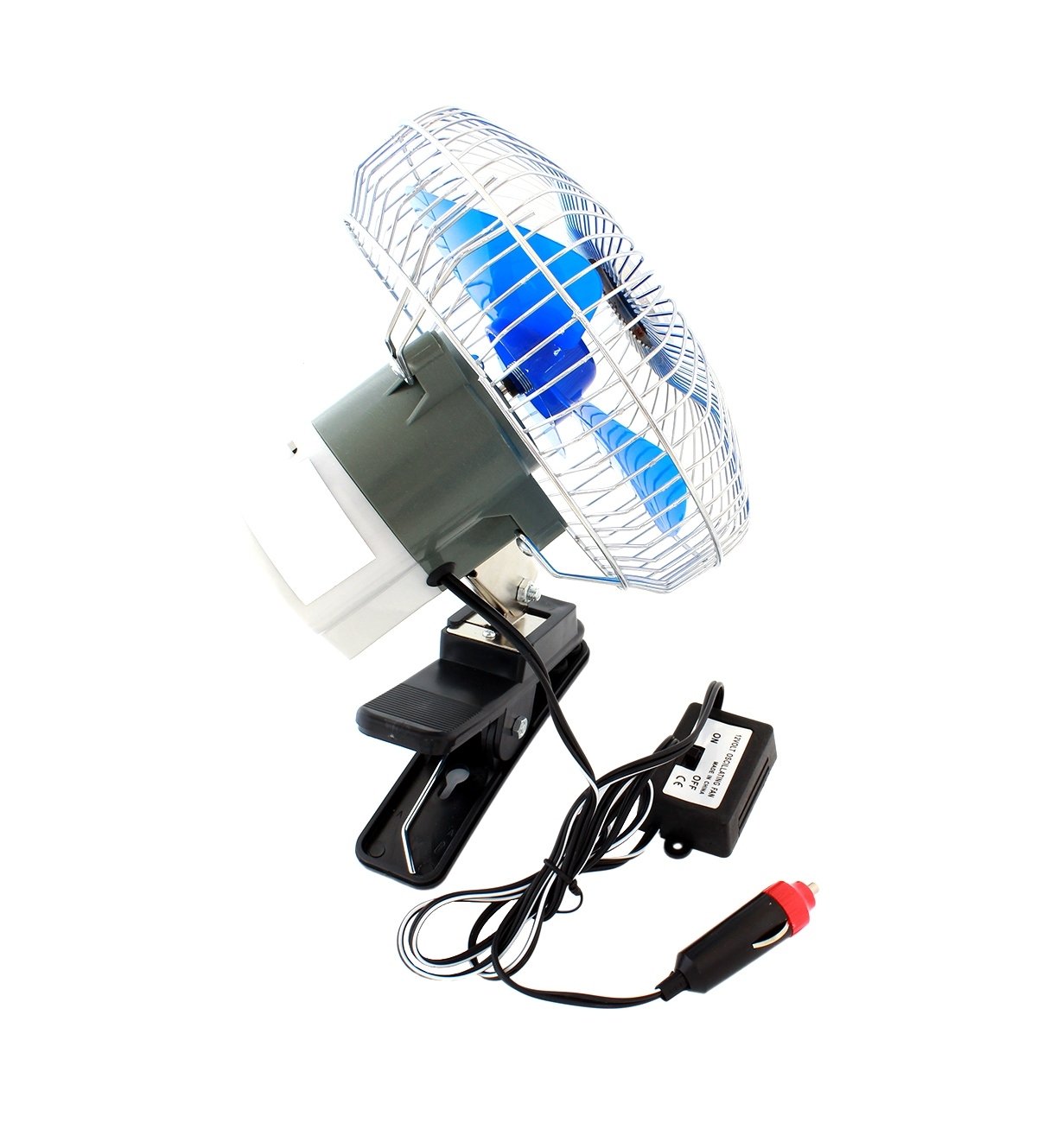 ventilator auto oscilant cu alimentare la 12v 18cm ag147e 4 Ventilator auto oscilant cu alimentare la 12V 18cm AG147E - imagine 4