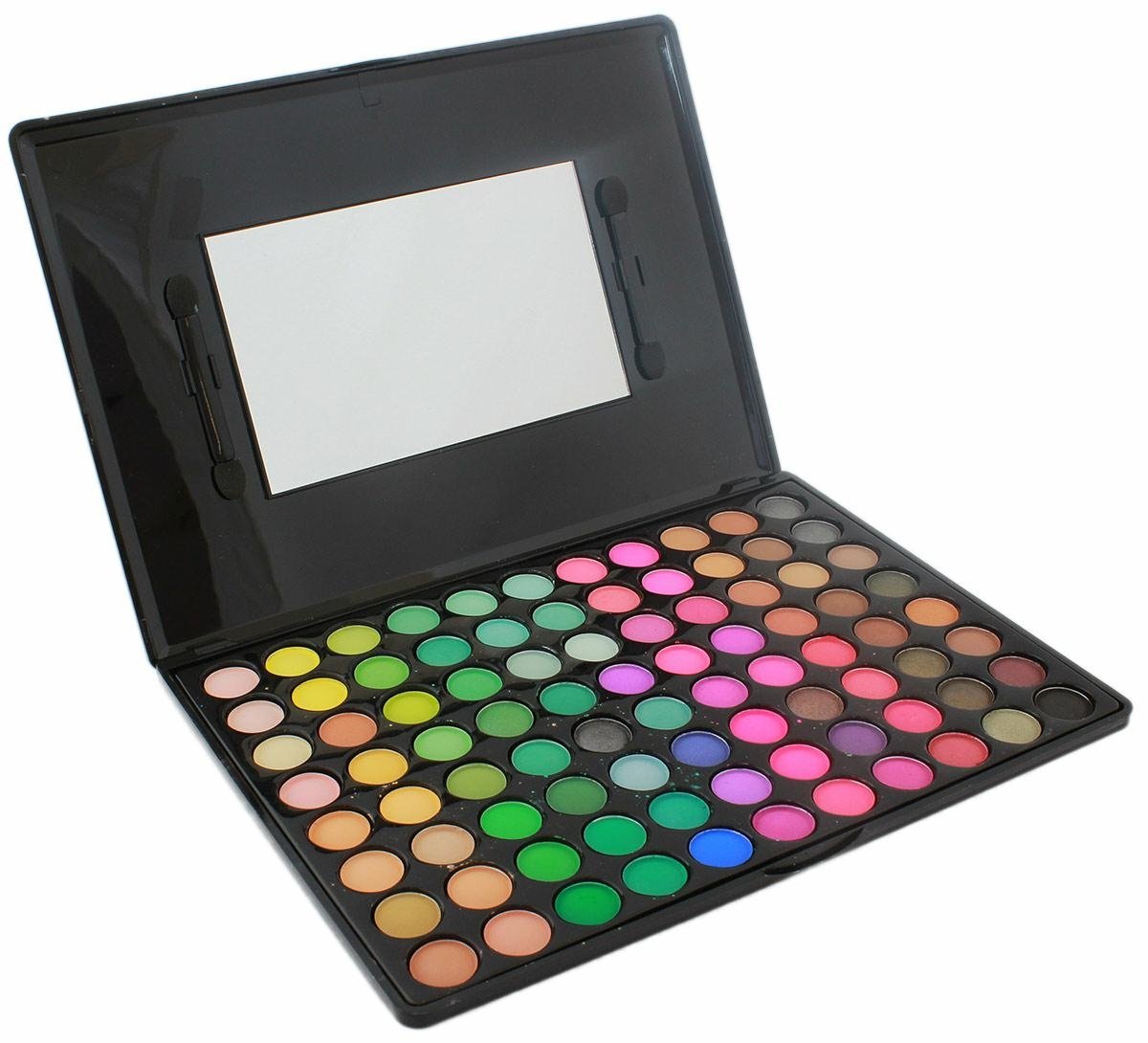 set 88 de culori machiaj de inalta calitate, finisaj mat si lucios in cutie eleganta cu oglinda, culoare neagra 3 Set 88 de culori machiaj de inalta calitate, finisaj mat si lucios in cutie eleganta cu oglinda, culoare neagra - imagine 3