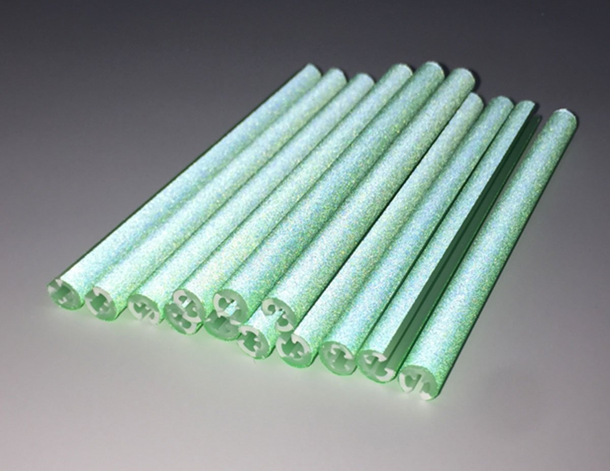 set 12 ornamente din material reflectorizant pentru spite bicicleta, culoare verde 3 Set 12 ornamente din material reflectorizant pentru spite bicicleta, culoare verde - imagine 3