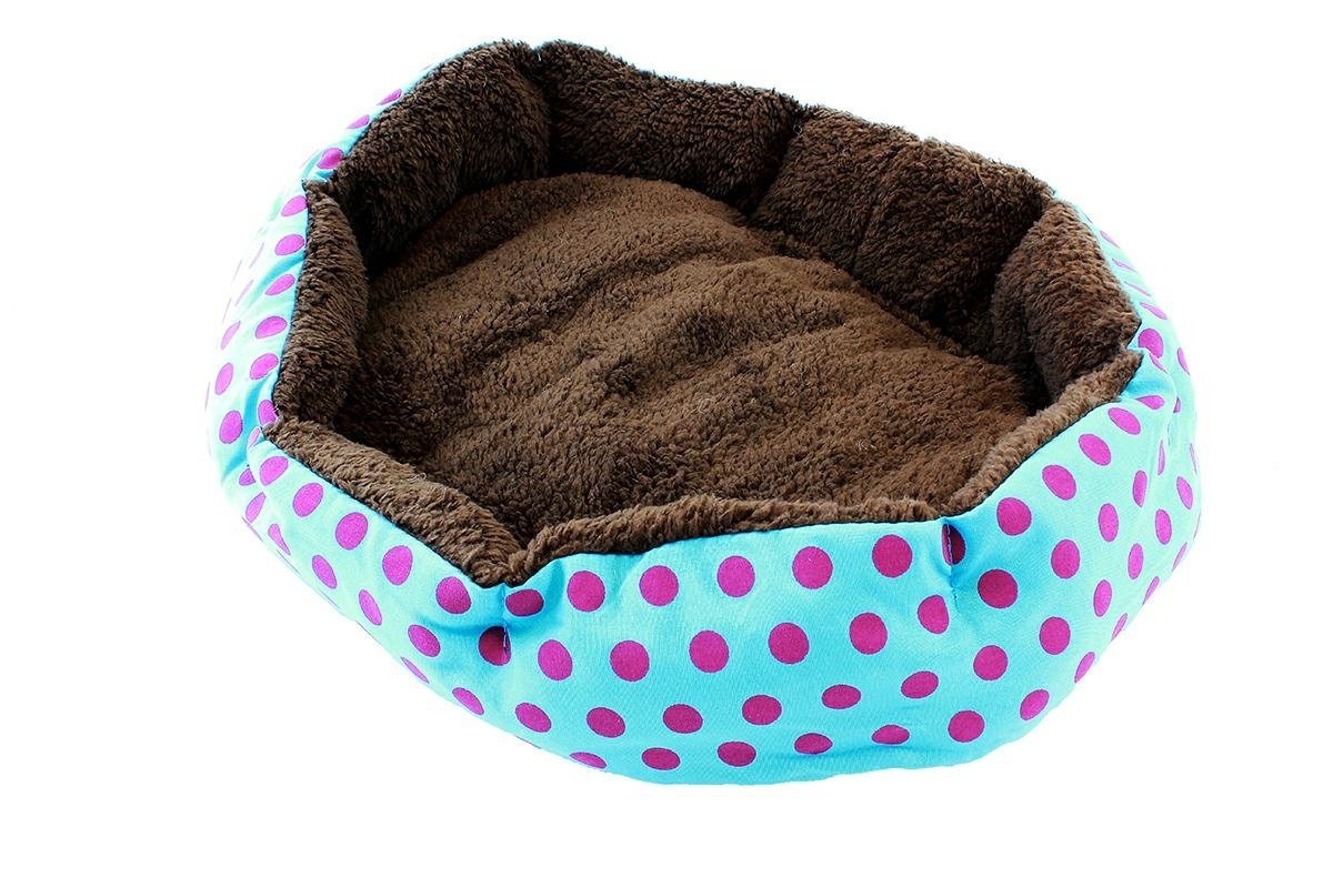 pat pentru caine sau pisica albastru ag602b 4 Pat pentru Caine sau Pisica Albastru AG602B - imagine 4