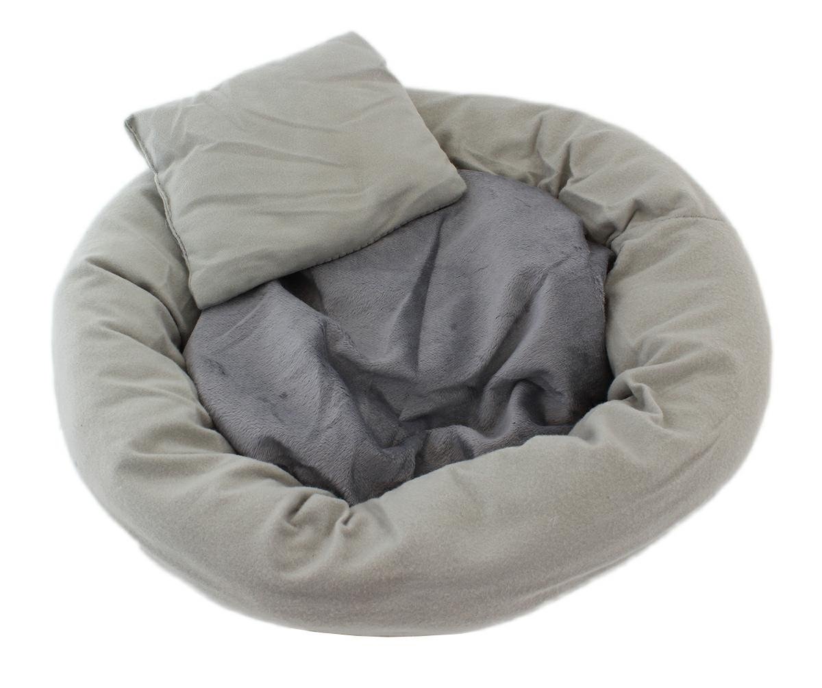 pat pentru caine sau pisica gri 45 cm ag602e 3 Pat pentru caine sau pisica Gri 45 cm AG602E - imagine 3