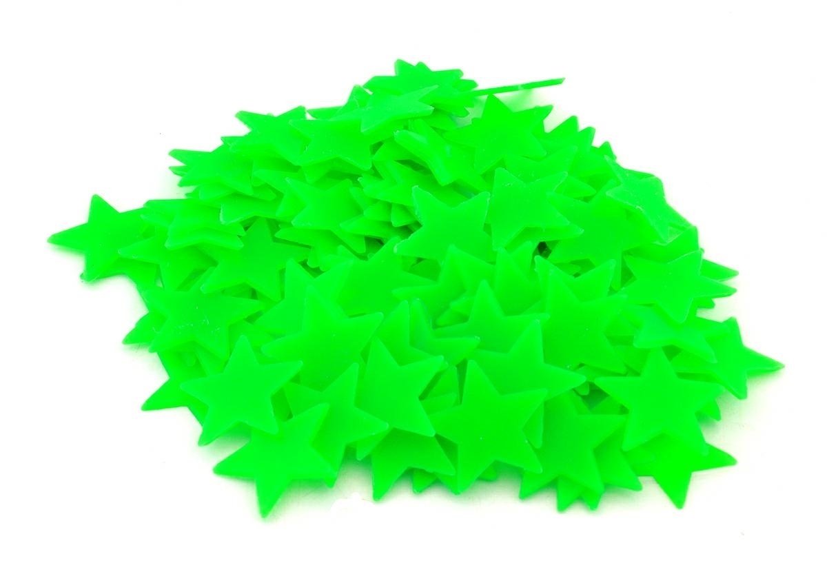 set 100 stelute decorative fluorescente care absorb lumina si stralucesc in intuneric 4 Set 100 stelute decorative Fluorescente care absorb lumina si stralucesc in intuneric - imagine 4