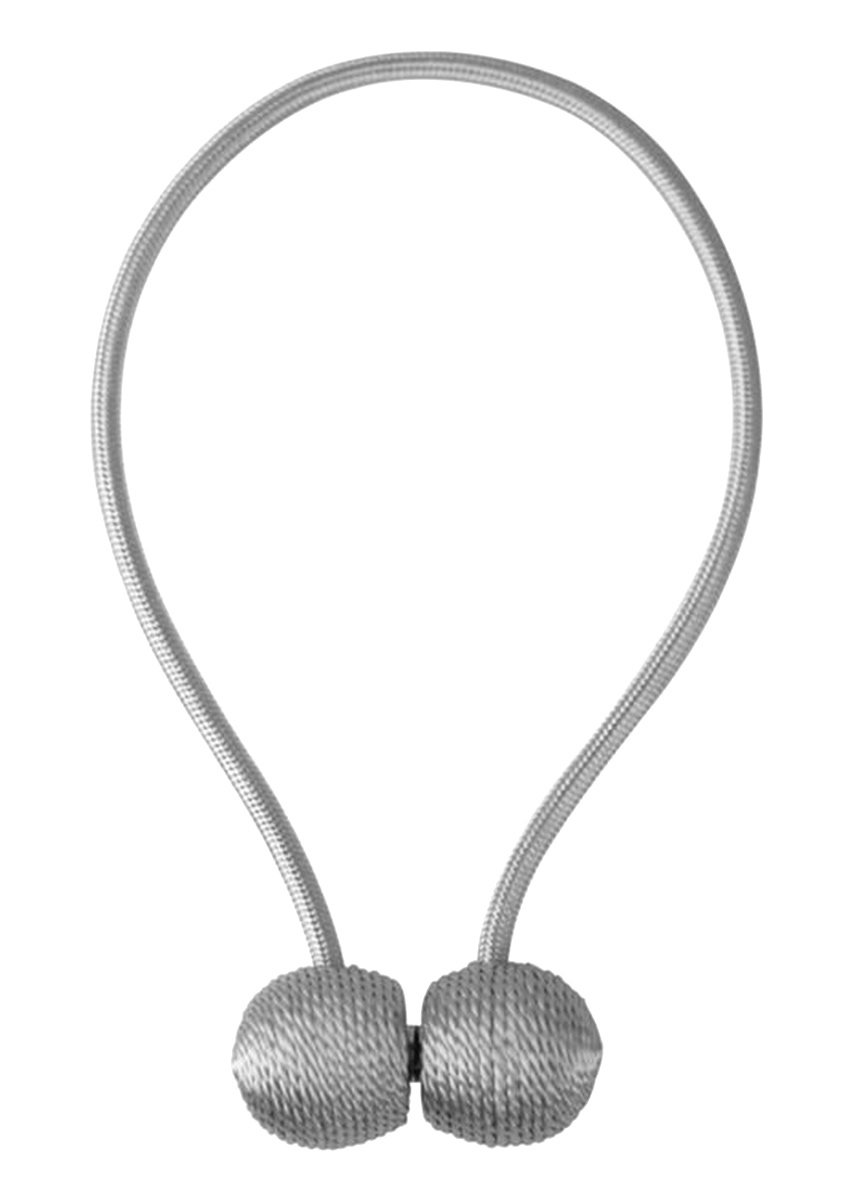 bratara magnetica de prindere perdele/draperii, model silver balls 4 Bratara magnetica de prindere perdele/draperii, model SILVER BALLS - imagine 4