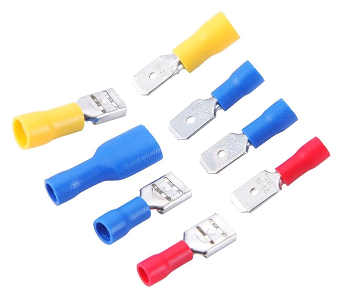 set 280 de conectori de sertizare izolati, 15 tipuri, in carcasa de plastic 7 Set 280 de conectori de sertizare izolati, 15 tipuri, in carcasa de plastic - imagine 7