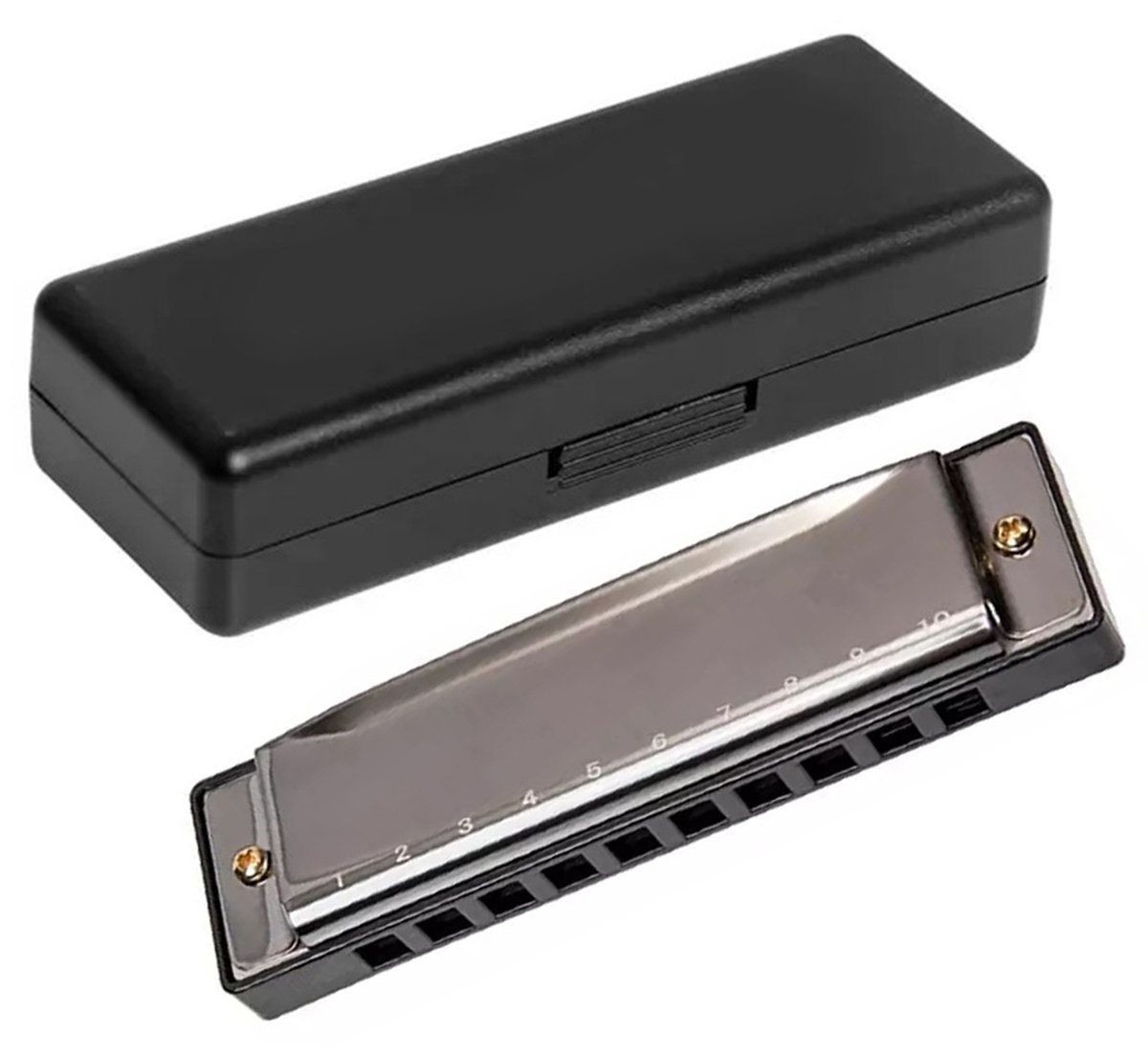 muzicuta metalica pentru copii, lungime 10,5 cm 5 Muzicuta metalica pentru copii, lungime 10,5 cm - imagine 5
