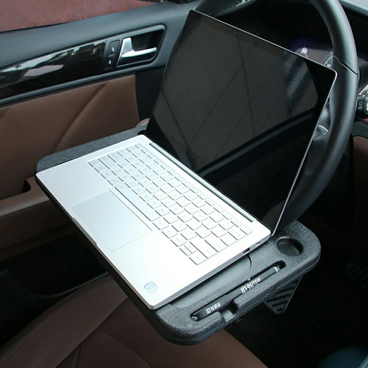 organizator auto de tip masa cu montaj pe volan 3 Organizator auto de tip MASA cu montaj pe volan - imagine 3