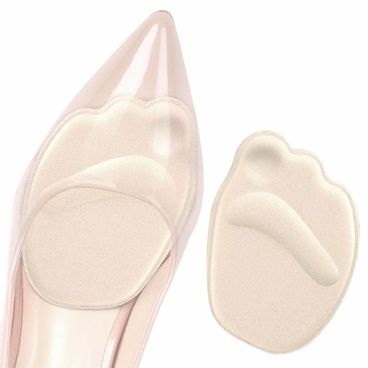 set 10 buc. (5 seturi) insertii din spuma pentru pantofi cu tocuri inalte, culoare bej 1 Set 10 buc. (5 seturi) insertii din spuma pentru pantofi cu tocuri inalte, culoare BEJ