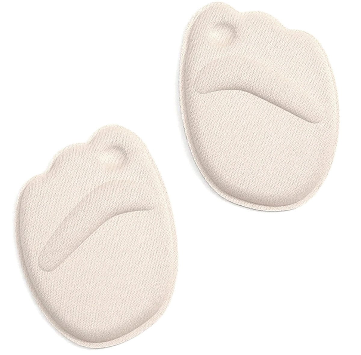 set 10 buc. (5 seturi) insertii din spuma pentru pantofi cu tocuri inalte, culoare bej 3 Set 10 buc. (5 seturi) insertii din spuma pentru pantofi cu tocuri inalte, culoare BEJ - imagine 3