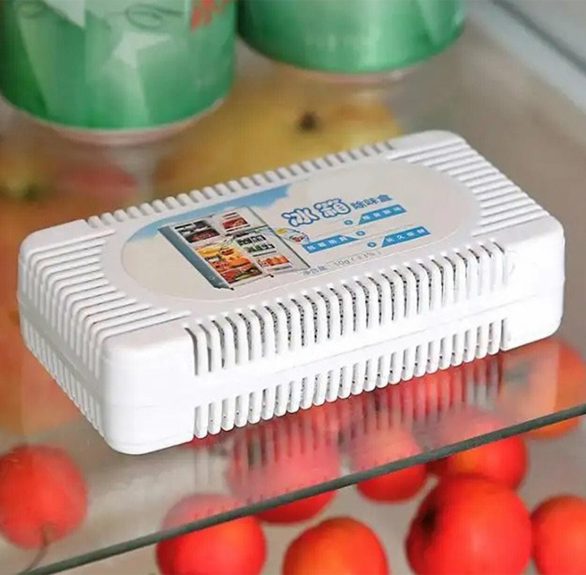 absorbant compact de mirosuri pentru frigider cu carbune activ 3 Absorbant compact de mirosuri pentru frigider cu carbune activ - imagine 3