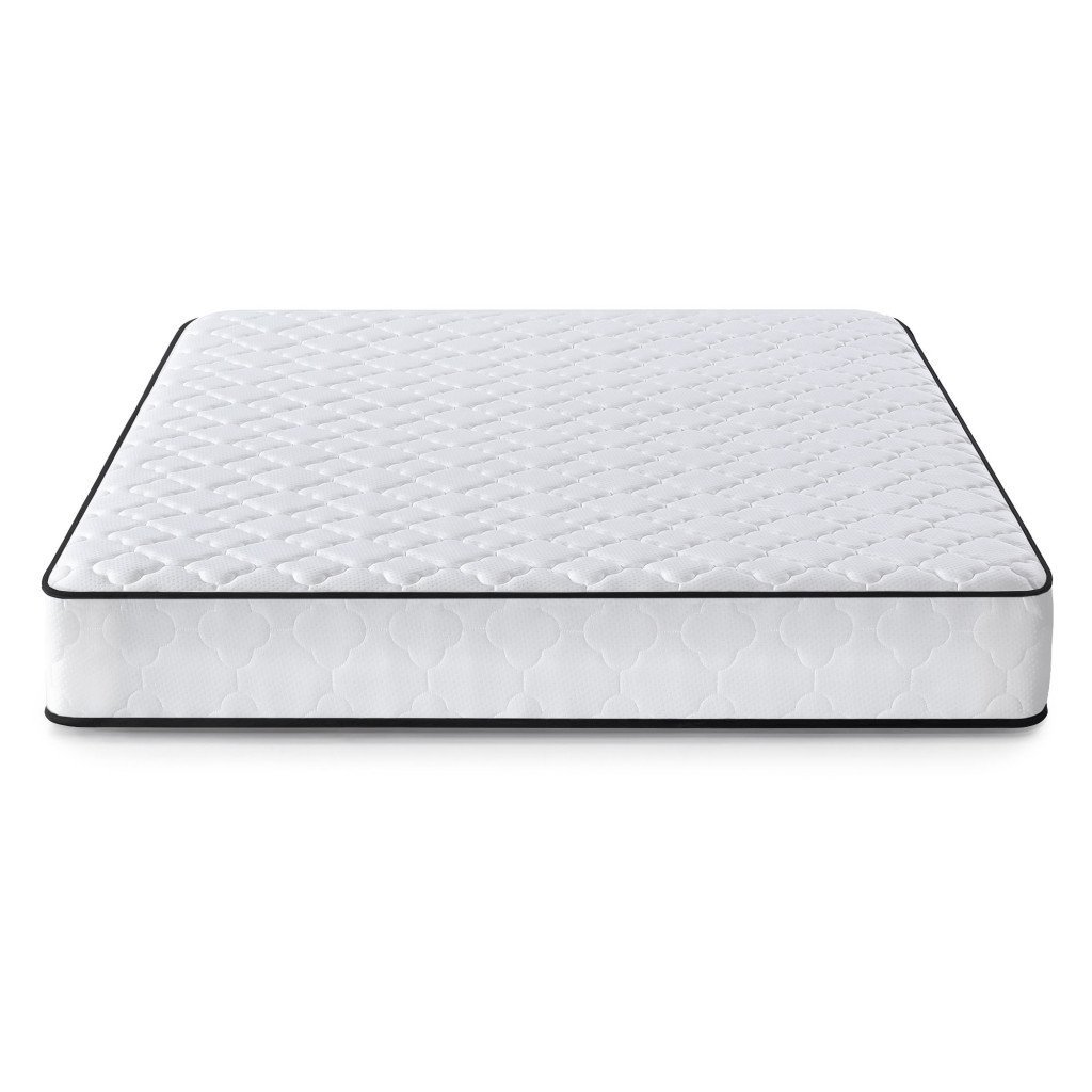 saltea cu arcuri si husa de protectie, 7 zone confort, duritate h3 medie, inaltime 24 cm, alb, 180x200 cm 1 Saltea cu arcuri si husa de protectie, 7 zone confort, duritate H3 medie, inaltime 24 cm, alb, 180x200 cm