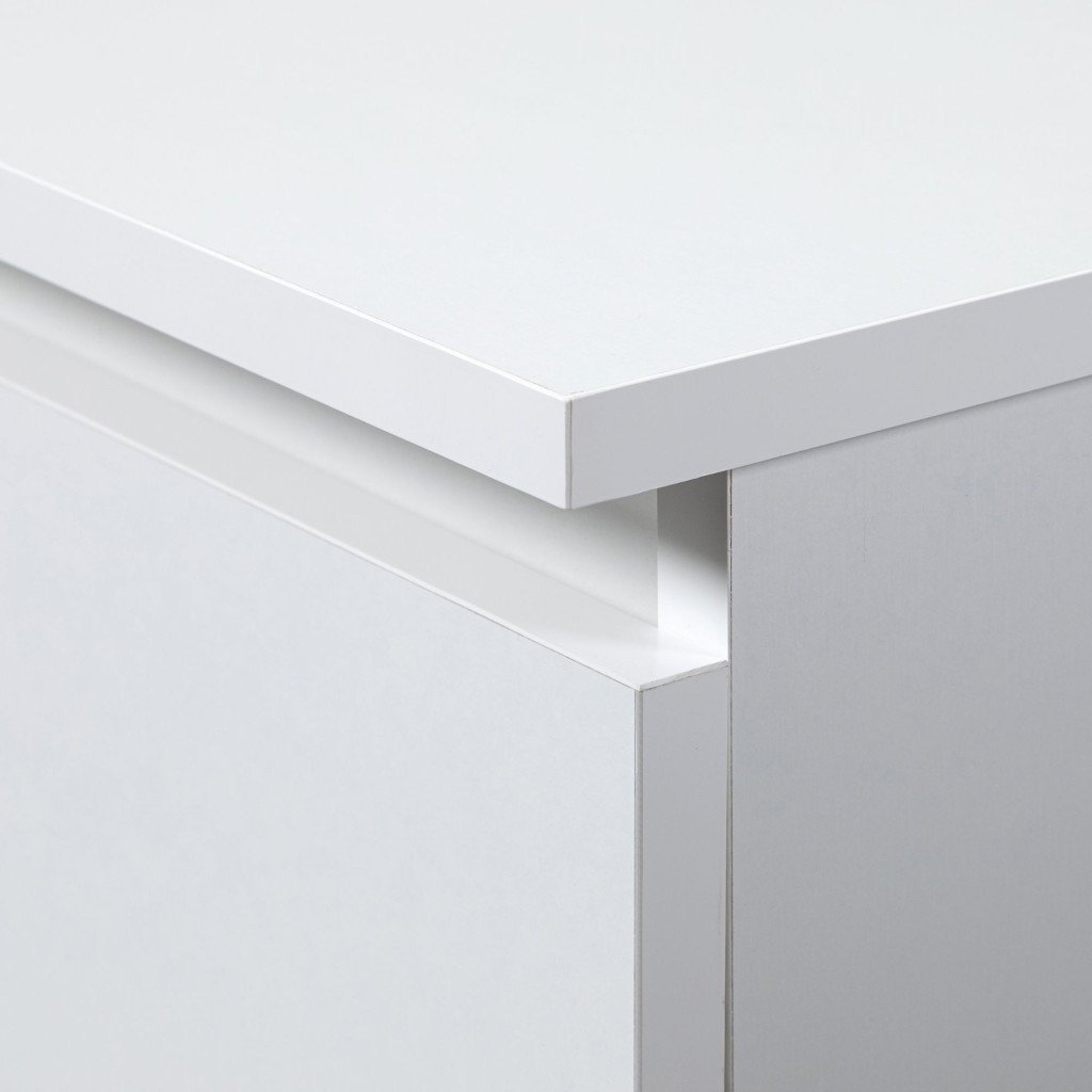 comoda tv cu 2 usi si o polita, pal laminat 16 mm, 120x40x55 cm, alb 4 Comoda TV cu 2 usi si o polita, PAL laminat 16 mm, 120x40x55 cm, alb - imagine 4