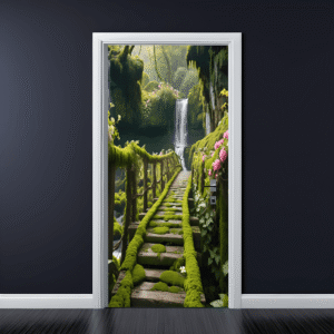 Folie imprimata color pentru decor Usa, dimensiune 200 x 90cm, model: AVX-DR25