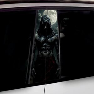 Set 2 stickere decorative pentru stalpii usilor, print autoadeziv de inalta rezolutie, dimensine 2 buc x 50 x 22 cm , cod: AVX-SSU-27