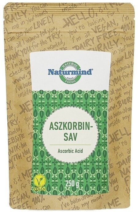 Acid ascorbic 250g, Naturmind
