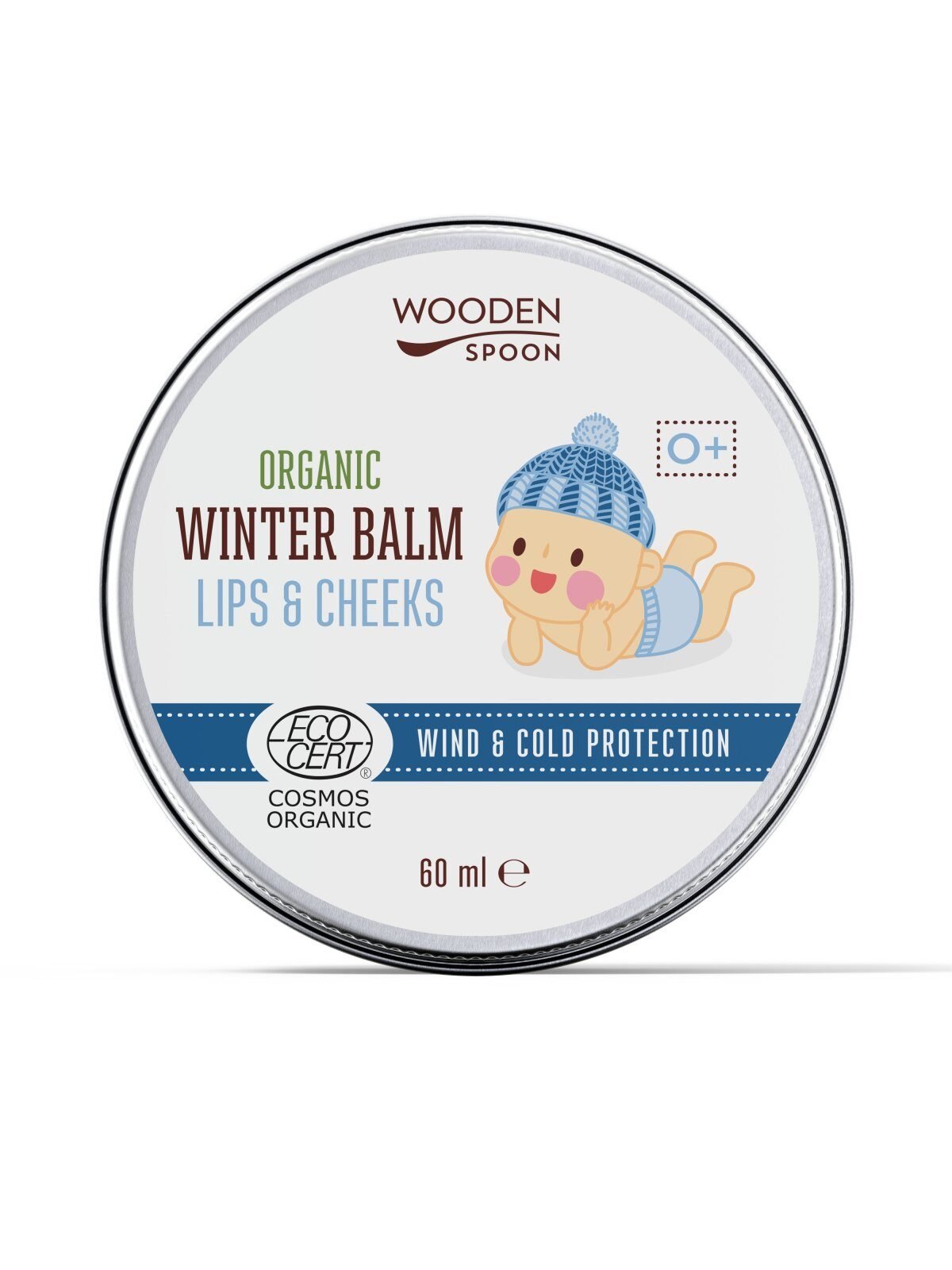 Balsam pentru copii (protectie buze si obraji), bio, 60ml, Wooden Spoon