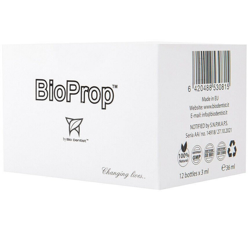 Bio Prop™ by Bio Dentist™ - supliment natural pentru preventie parodontoza si igiena orala 12 doze
