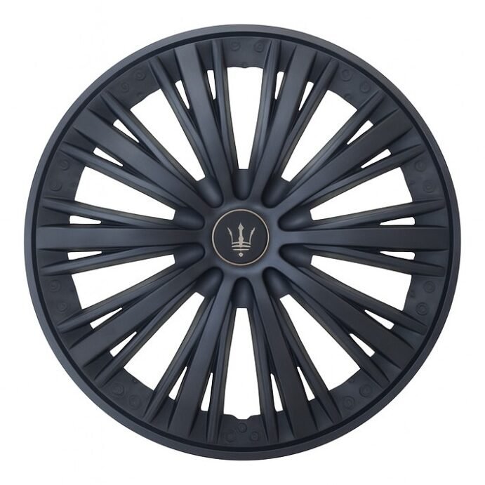Set 4 capace roti VELAR Shadow, design Sport Multi-Spoke, ABS rezistent, Universal, pentru jante R15