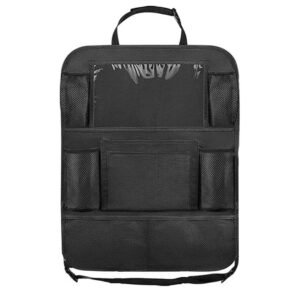Organizator auto pentru spatarul scaunului, cu 10 buzunare, 60x40cm, negru
