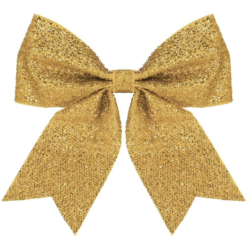 Funda decorativa pentru bradul de Craciun, 20x22cm, auriu