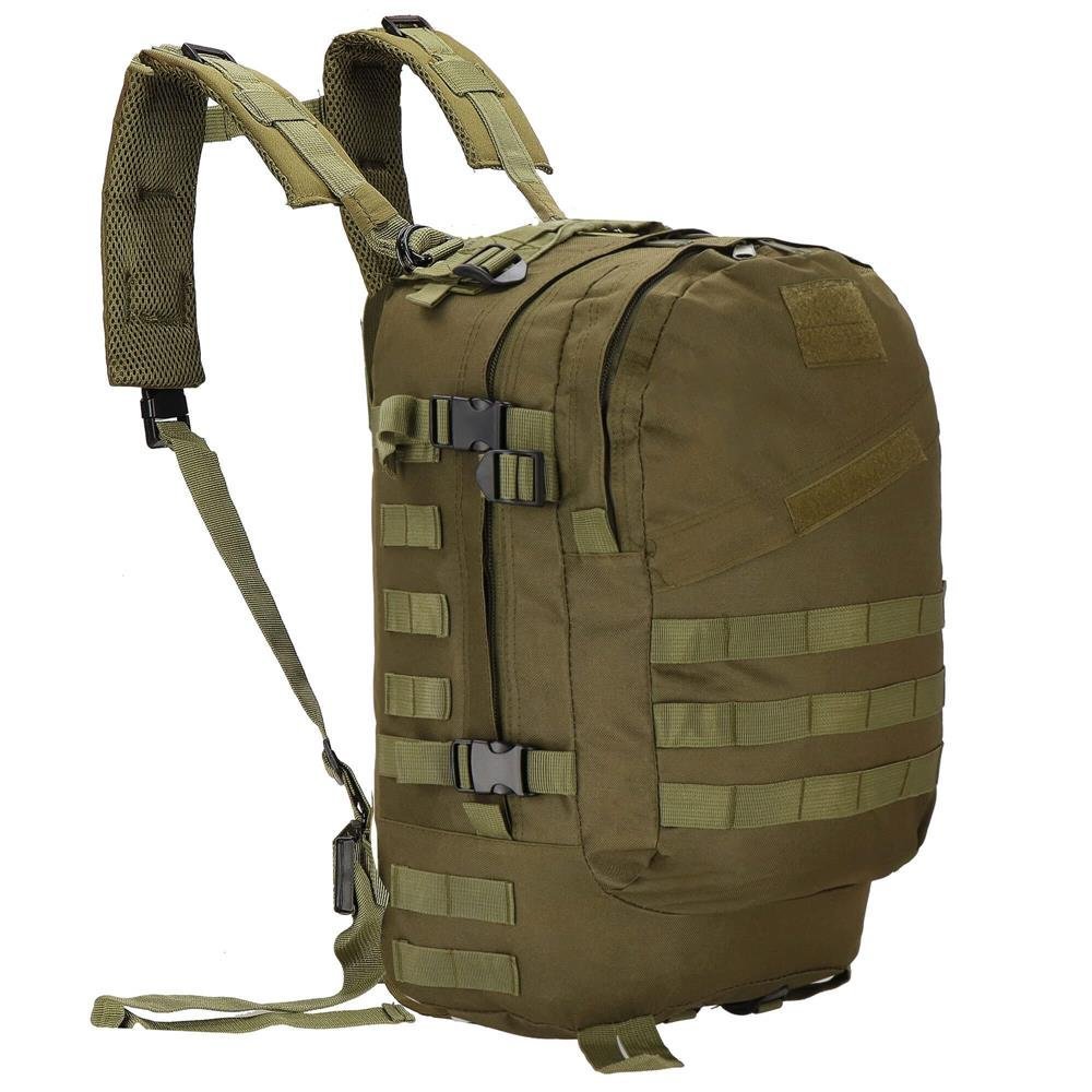 rucsac militar pentru drumetie, impermeabil, compartimentat, 35l, verde 1 Rucsac militar pentru drumetie, impermeabil, compartimentat, 35L, verde