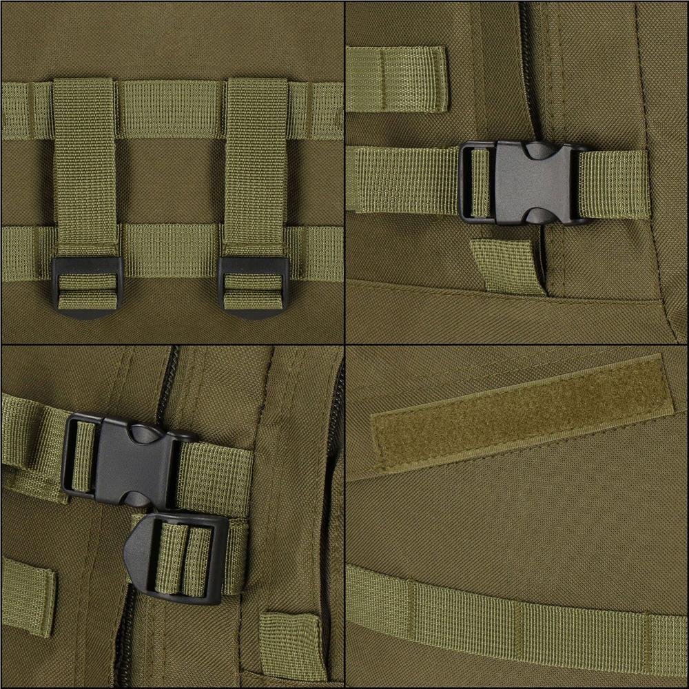 rucsac militar pentru drumetie, impermeabil, compartimentat, 35l, verde 3 Rucsac militar pentru drumetie, impermeabil, compartimentat, 35L, verde - imagine 3