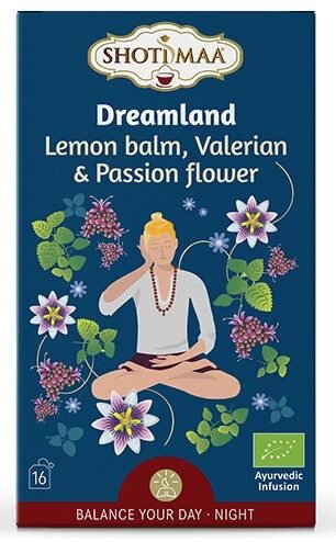 Ceai Shotimaa Balance Your Day - Dreamland - roinita, valeriana si passiflora bio 16dz