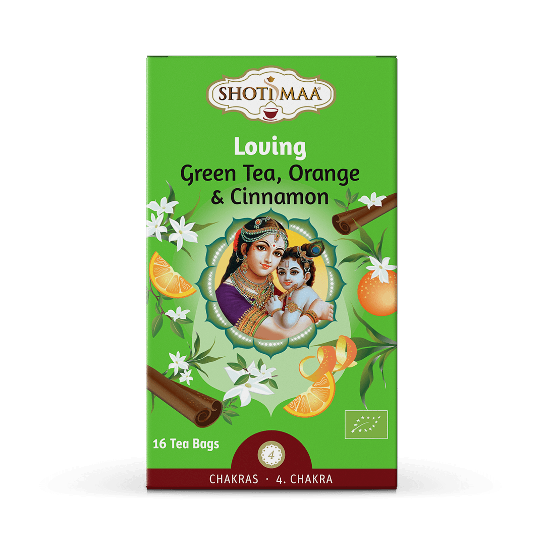 Ceai Shotimaa Chakras - Loving - ghimbir, portocala si scortisoara bio 16dz