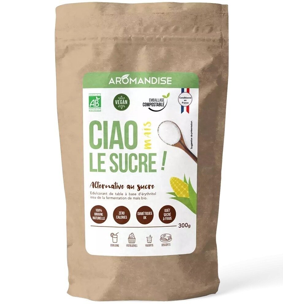 Ciao zahar - erythritol bio 300g, Aromandise