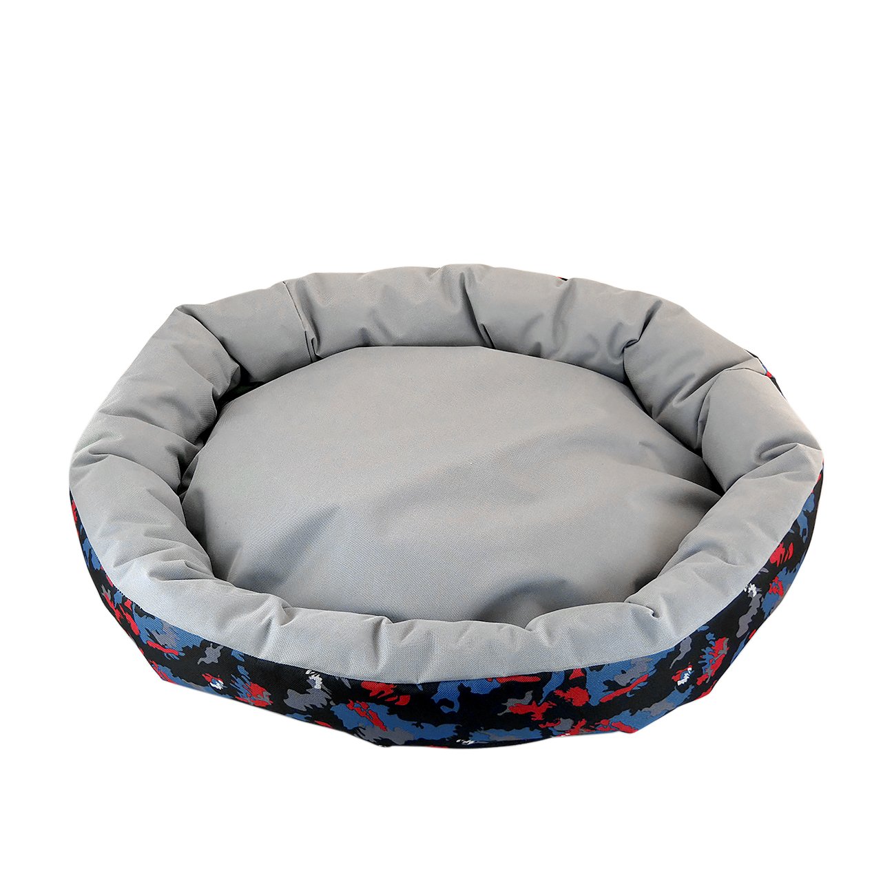 culcus din material impermeabil pentru caine/pisica, model camuflaj, 77 cm 1 Culcus din material impermeabil pentru caine/pisica, model Camuflaj, 77 cm