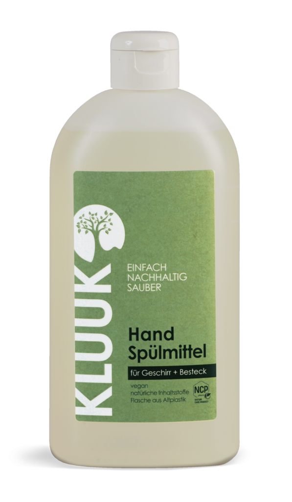Detergent lichid de spalat vase, 500ml, Kluuk
