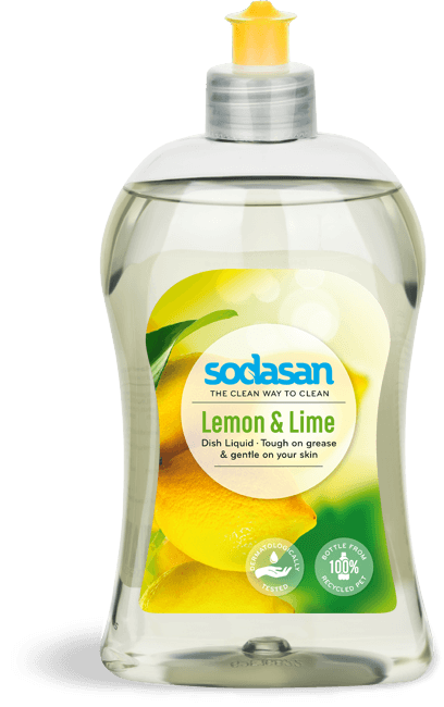 Detergent vase bio lichid lamaie 500ml SODASAN