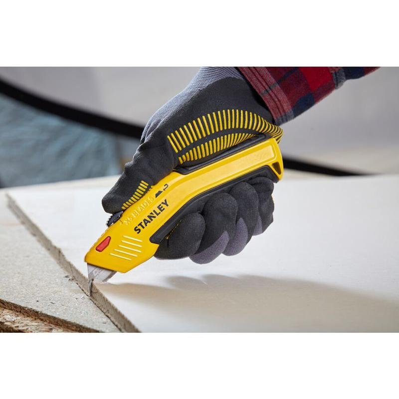 stanley 0-10-237, cu lama trapezoidala retractabila, 150 mm, latimea lamei 62 mm, blister 3 Stanley 0-10-237, cu lama trapezoidala retractabila, 150 mm, latimea lamei 62 mm, blister - imagine 3