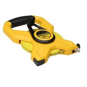 Stanley 2-34-792, ruleta deschisa cu banda din fibra de sticla 30m, masurari de precizie, tru-zero, rezistenta la coroziune, 30m x 13mm, blister