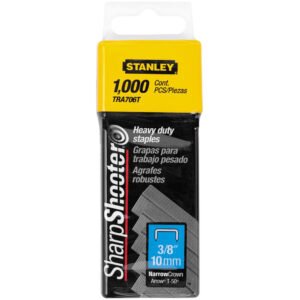 Stanley 1-TRA706T, capse 3/8 ” pentru aplicatii profesionale, 10mm, 1000 buc tip G 4/11/140, blister