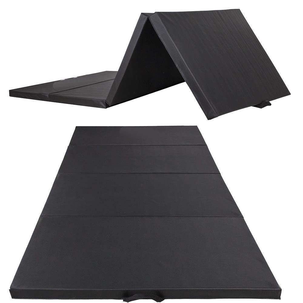 saltea fitness groasa, dimensiune xxl, pentru antrenamente gimnastica, 240x120x5 cm, negru 2 Saltea fitness groasa, dimensiune XXL, pentru antrenamente gimnastica, 240x120x5 cm, negru - imagine 2