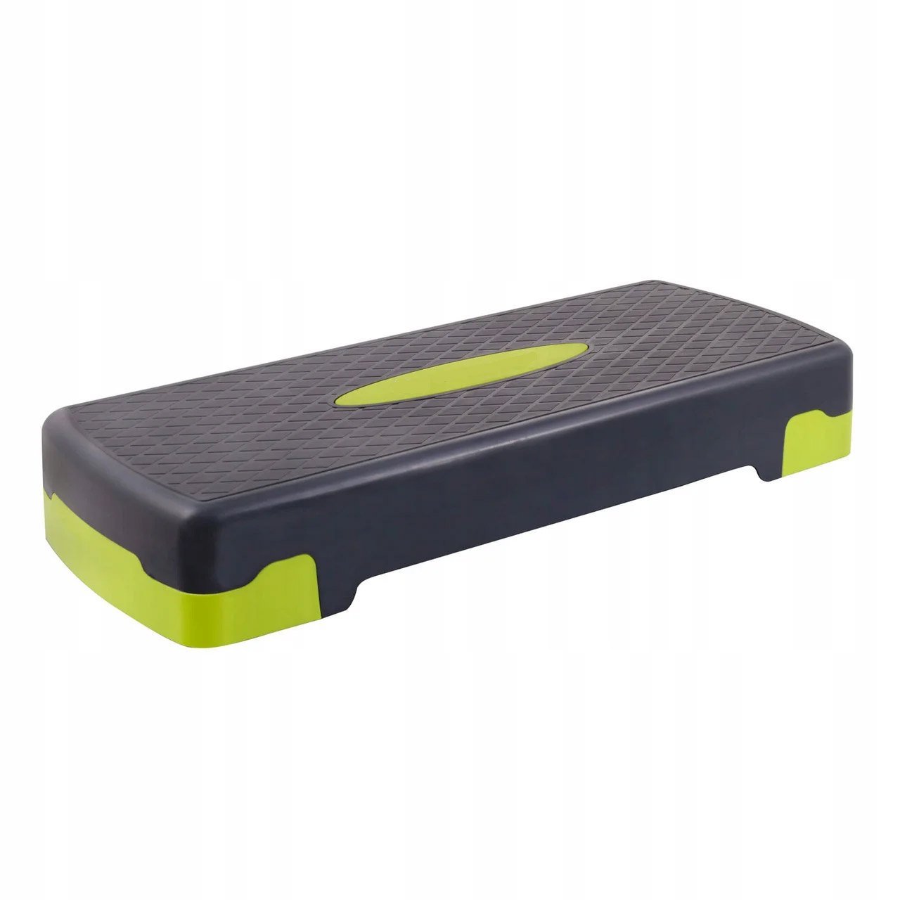 stepper aerobic, ajustabil in 3 trepte, gri/verde, greutate maxima 250 kg, cu covoras de protectie 3 Stepper aerobic, ajustabil in 3 trepte, gri/verde, greutate maxima 250 kg, cu covoras de protectie - imagine 3
