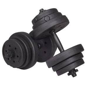 Set gantere reglabile 20kg (2x10kg) din compozit