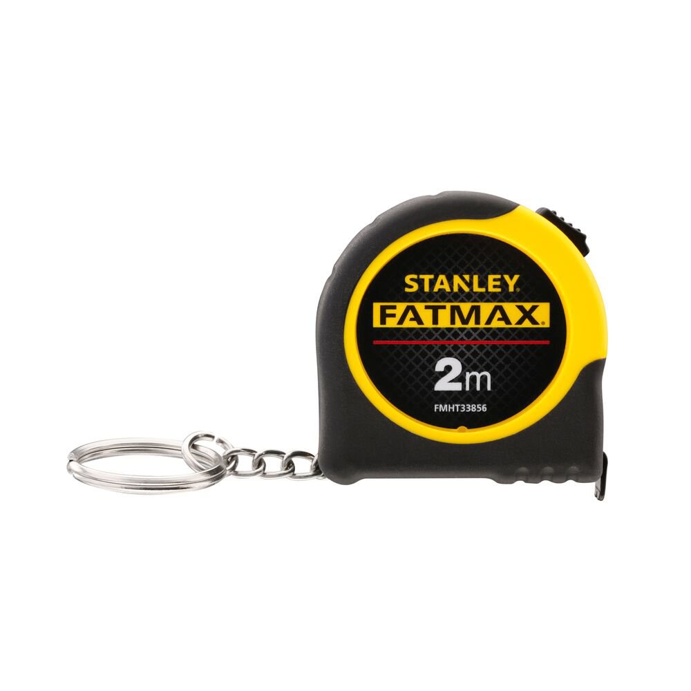 Stanley FMHT1-33856, ruleta tip breloc FatMax 2m, Tru-Zero, buton de blocare a lamei Slide LockTM, 2m x 13mm, blister