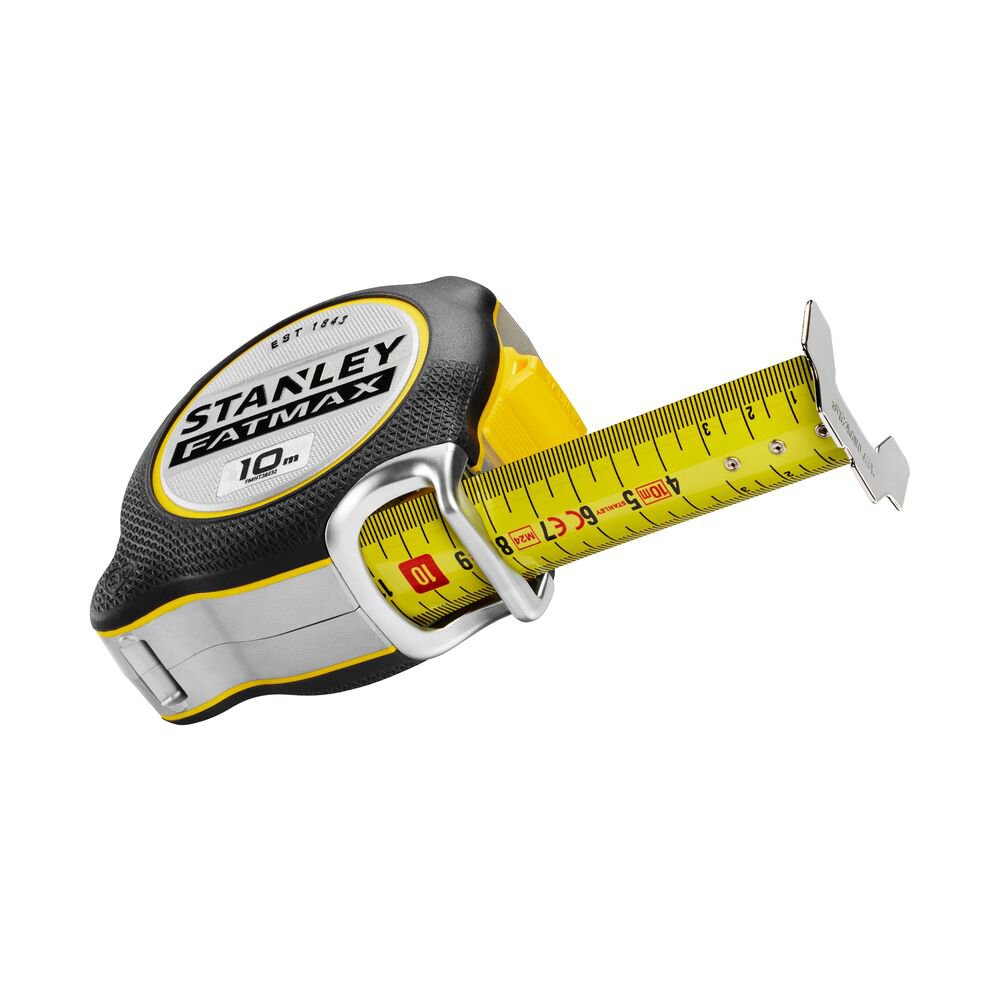 Stanley FMHT38232-0, ruleta FatMax Pro 10m, BladeShield, BladeArmor, 10m x 32mm, frana cu degetul, imprimare pe ambele fete - imagine 4