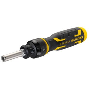 Stanley FMHT62692-0, Surubelnita multibit SpeedDrive FatMax cu clichet, magazie de biti + 3 biti inclusi