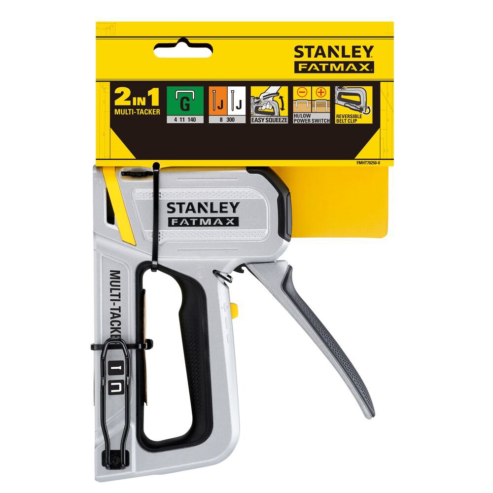 stanley fmht70250-0, capsator din aluminiu, fatmax 2 in 1 multi tracker, functioneaza cu capse tip g si cuie tip j 5 Stanley FMHT70250-0, capsator din aluminiu, FatMax 2 in 1 Multi Tracker, functioneaza cu capse tip G si cuie tip J - imagine 5