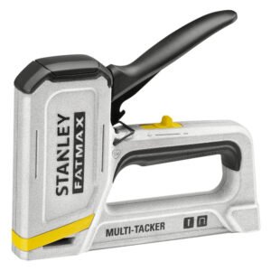 Stanley FMHT70443-0, capsator din aluminiu, FatMax 2 in 1 Multi Tracker, functioneaza cu capse tip A si cuie tip J