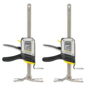 Stanley FMHT83552-1, Set doua menghine Fatmax TradeLift, capacitate 150kg, deschidere max. 220mm, sistem de blocare rapida