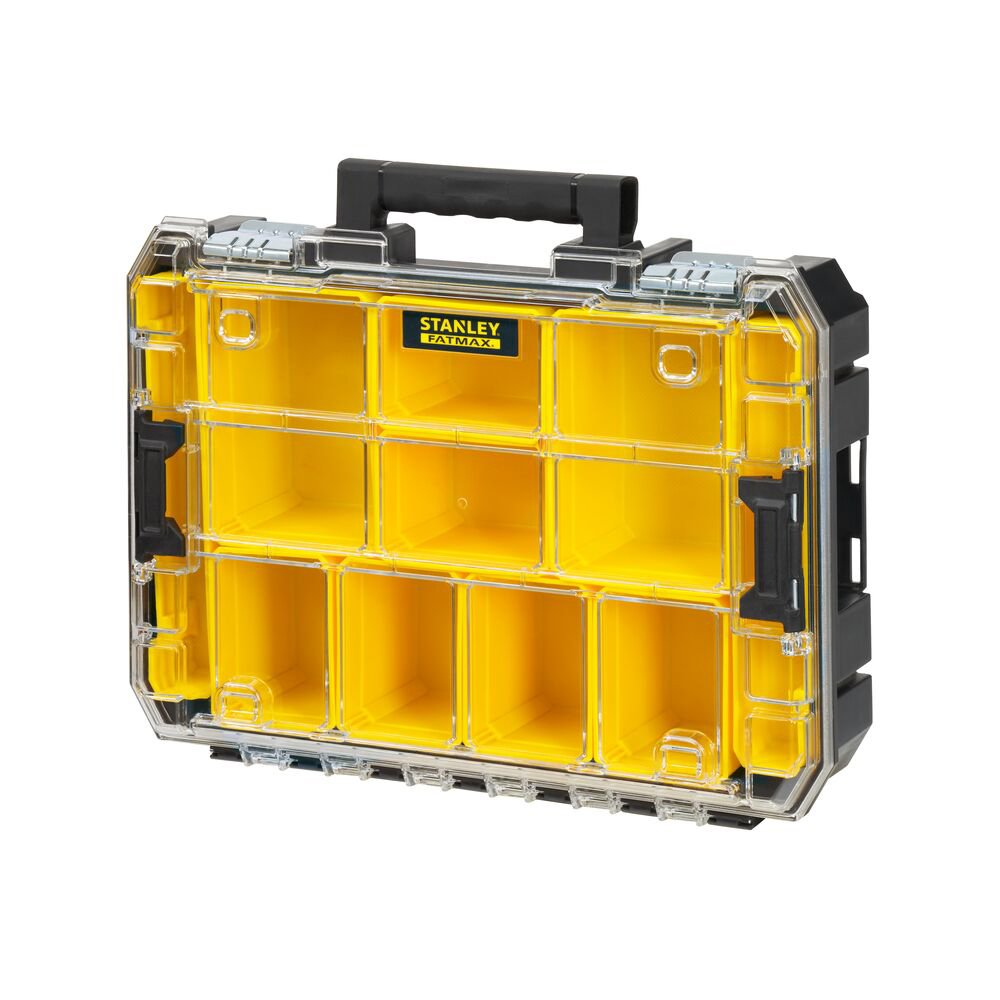 Stanley FMST82967-1, Organizator Pro-Stack, adanc cu inchidere metalica, 10 cupe detasabile