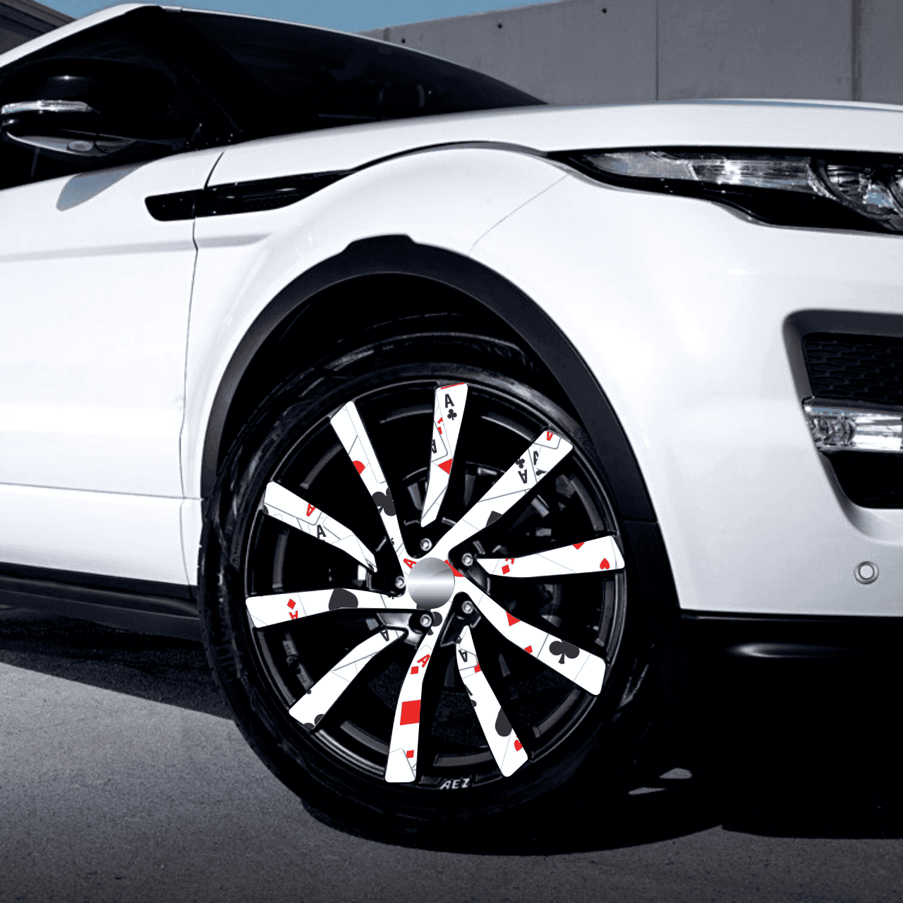 set 4 folii imprimate outdoor cu ecosolvent, autoadezive, pentru decorarea jantelor auto, dimetru 60 cm, model fjt-01 1 Set 4 Folii Imprimate Outdoor cu EcoSolvent, autoadezive, pentru decorarea jantelor auto, dimetru 60 cm, model FJT-01