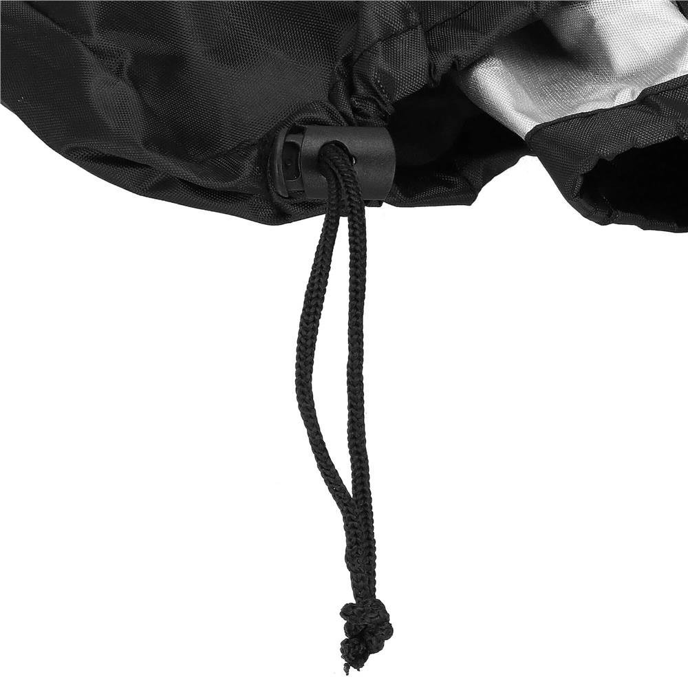 husa protectie pentru umbrela de gradina, impermeabila, cu fermoar si snur reglabil, 205 cm, negru 3 Husa protectie pentru umbrela de gradina, impermeabila, cu fermoar si snur reglabil, 205 cm, negru - imagine 3